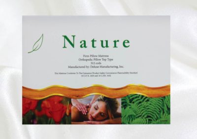 Nature Matrress Label